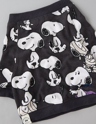 ABO Snoopy Spooky Plush Dog PJ Shirt