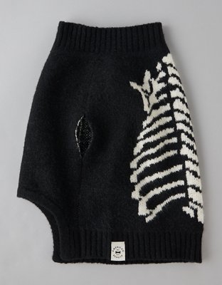 ABO Skeleton Dog Sweater
