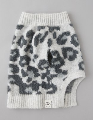ABO Leopard Print Dog Sweater