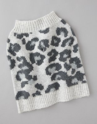 ABO Leopard Print Dog Sweater