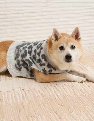 ABO Leopard Print Dog Sweater