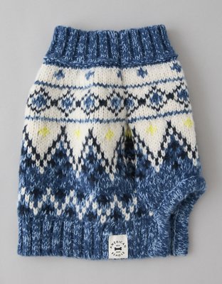 ABO Fairisle Dog Sweater