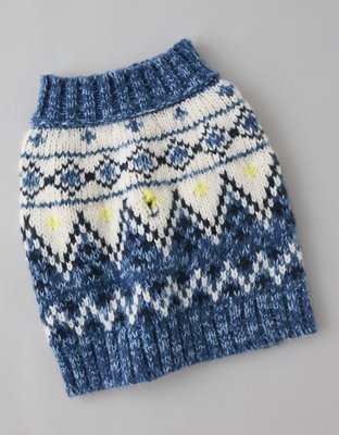 ABO Fairisle Dog Sweater