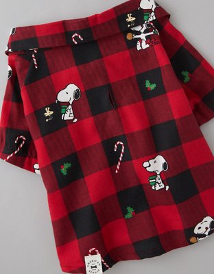 ABO Santa Snoopy PJ Shirt