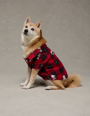 ABO Santa Snoopy PJ Shirt