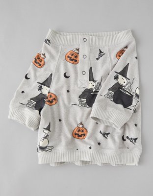 ABO Luxe Plush Snoopy PJ Top
