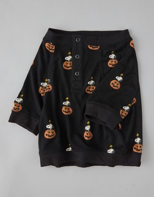 ABO Luxe Plush Snoopy PJ Top