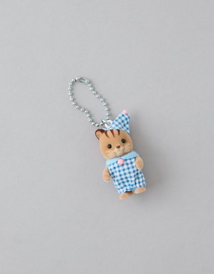 Calico Critters Walnut Squirrel Baby Keychain