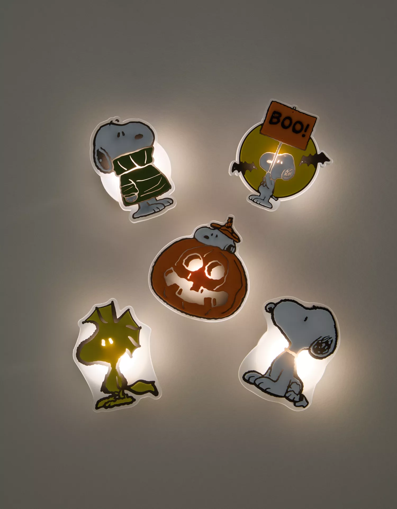 ATNY Snoopy Halloween LED Lights 5-Pack - thumbnail 2