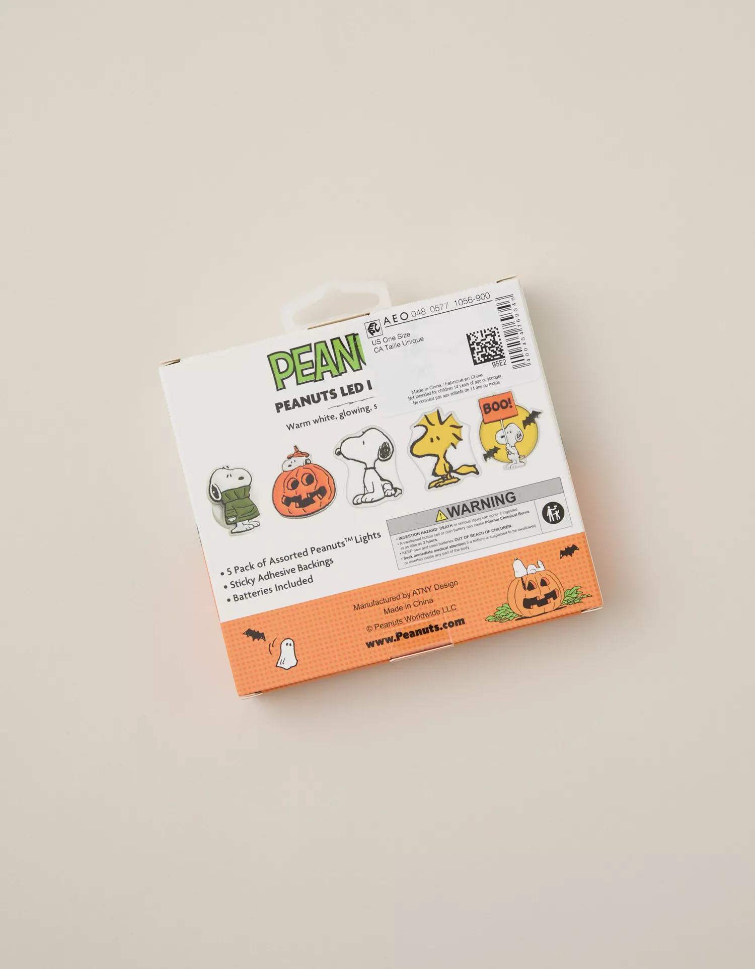 ATNY Snoopy Halloween LED Lights 5-Pack - thumbnail 4