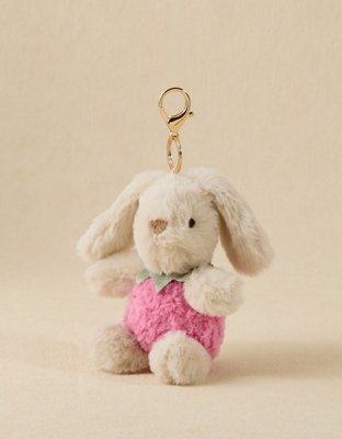 Mon Ami Strawberry Bunny Bag Charm