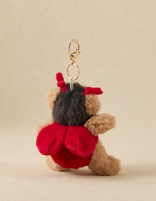 Mon Ami Ladybug Bear Bag Charm