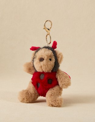 Mon Ami Ladybug Bear Bag Charm | American Eagle