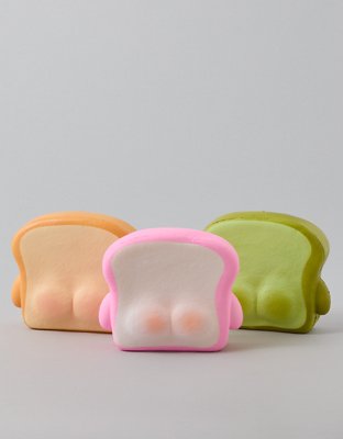 Fluffmellies Booty Toast Squish Toy