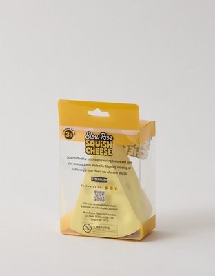 Streamline Cheese Squishy Toy