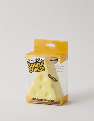 Streamline Cheese Squishy Toy