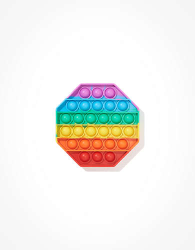 Geektech Rainbow Octagon Pop It