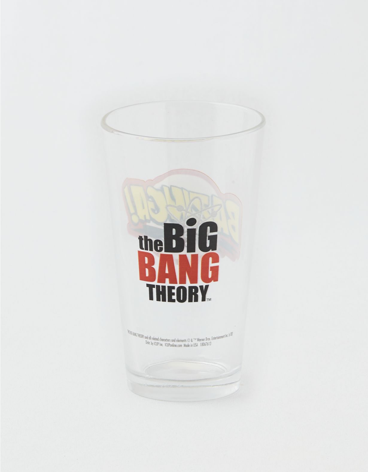 Big Bang Theory "BAZINGA" Pint Glass