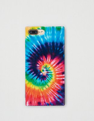 iDecoz Tie Dye iPhone 7/8 Plus Square Phone Case