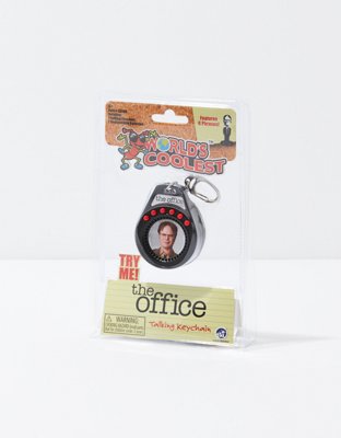 Женские брелоки American Eagle World's Smallest Dwight Schrute Keychain — фото 2