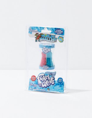 World's Smallest Foam Alive