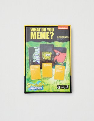 Женские брюки American Eagle Nickelodeon What Do You Meme Spongebob Squarepants Expansion Pack — фото 3