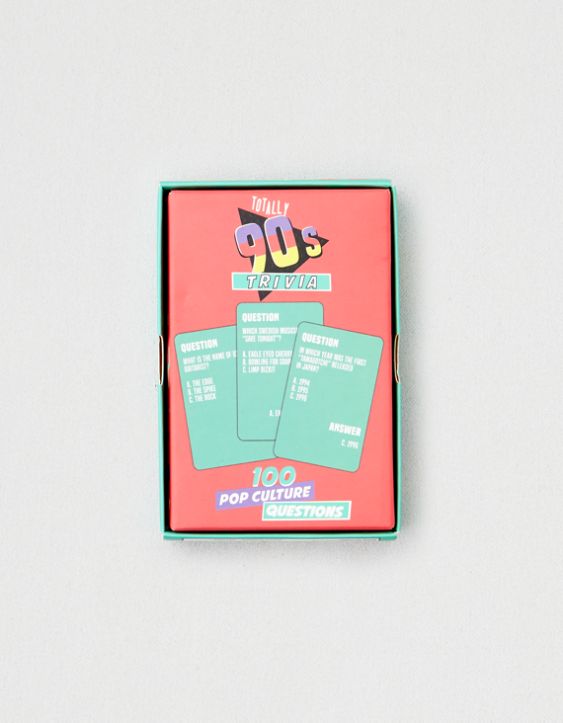 Gift Republic Totally 90's Trivia Game