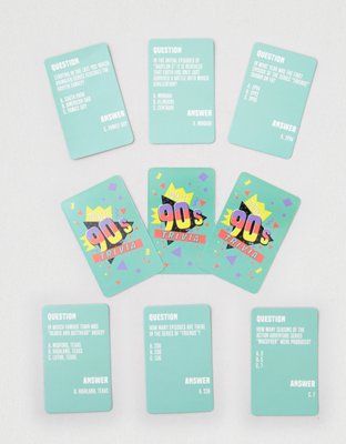 American Eagle Gift Republic Totally 90's Trivia Game — фото 3
