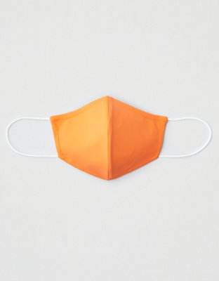 orange face mask