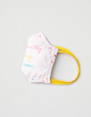 Talking Out Of Turn Reusable Youth Face Mask