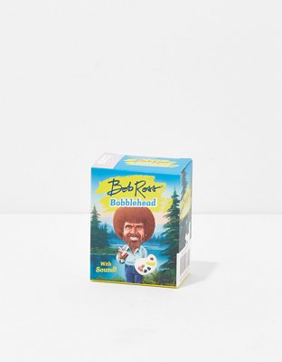 American Eagle Running Press Bob Ross Talking Bobblehead — фото 2