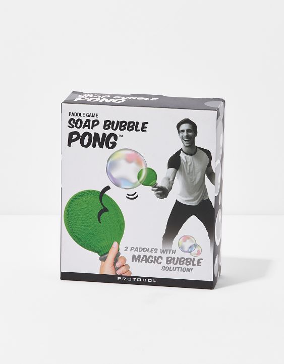 Protocol Soap Bubble Pong Paddle Game