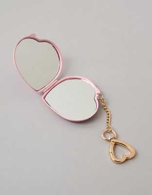 AE Heart-Shaped Compact Mirror