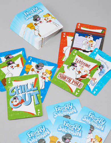 Frosty Playing Cards