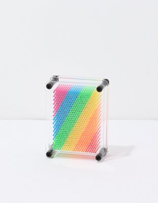 Rainbow Pin Art