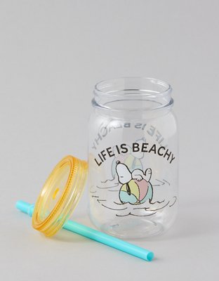 American Eagle Peanuts Life Is Beachy Water Bottle — фото 2