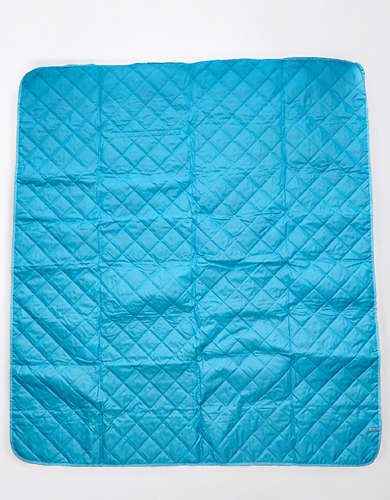 Reversible Quilted Smiley® Picnic Blanket