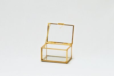 Glass Trinket Box