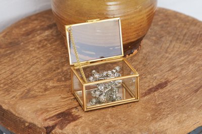 Glass Trinket Box