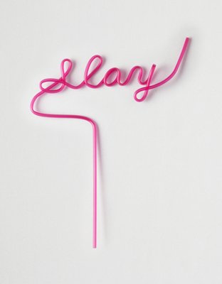 Twelve NYC Slay Straw - 