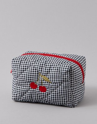 AEO Quilted Makeup Bag