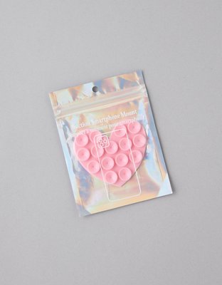 TwelveNYC Heart Silicone Suction Phone Accessory