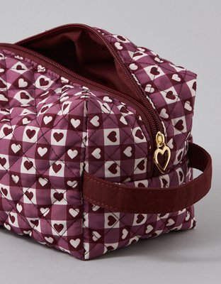 AE Quilted Cosmetic Bag