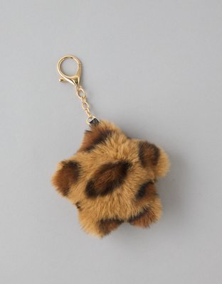 AEO Leopard Star Bag Charm