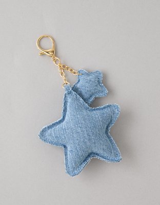 AE Denim Stars Bag Charm