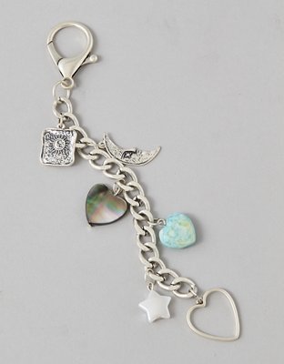 AEO Silver Bag Charm
