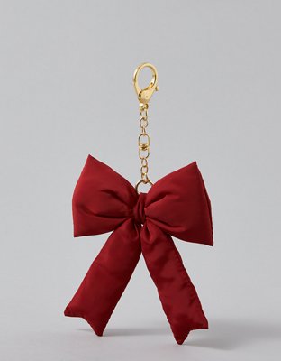 AE Red Bow Keychain