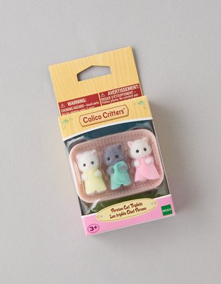 Calico Critters Persian Cat Triplets