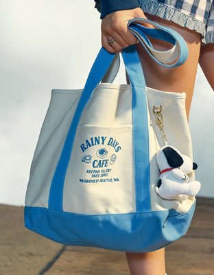 AE Snoopy Flower Bag Charm