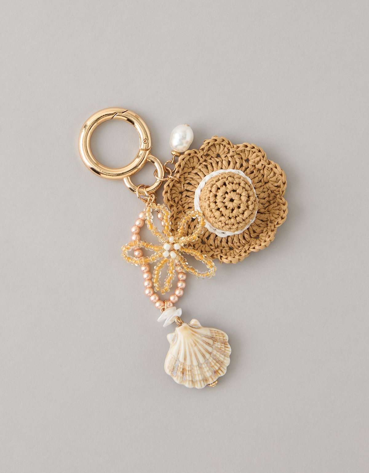 AE Straw Hat Bag Charm - image 2